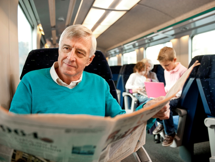 senior in train